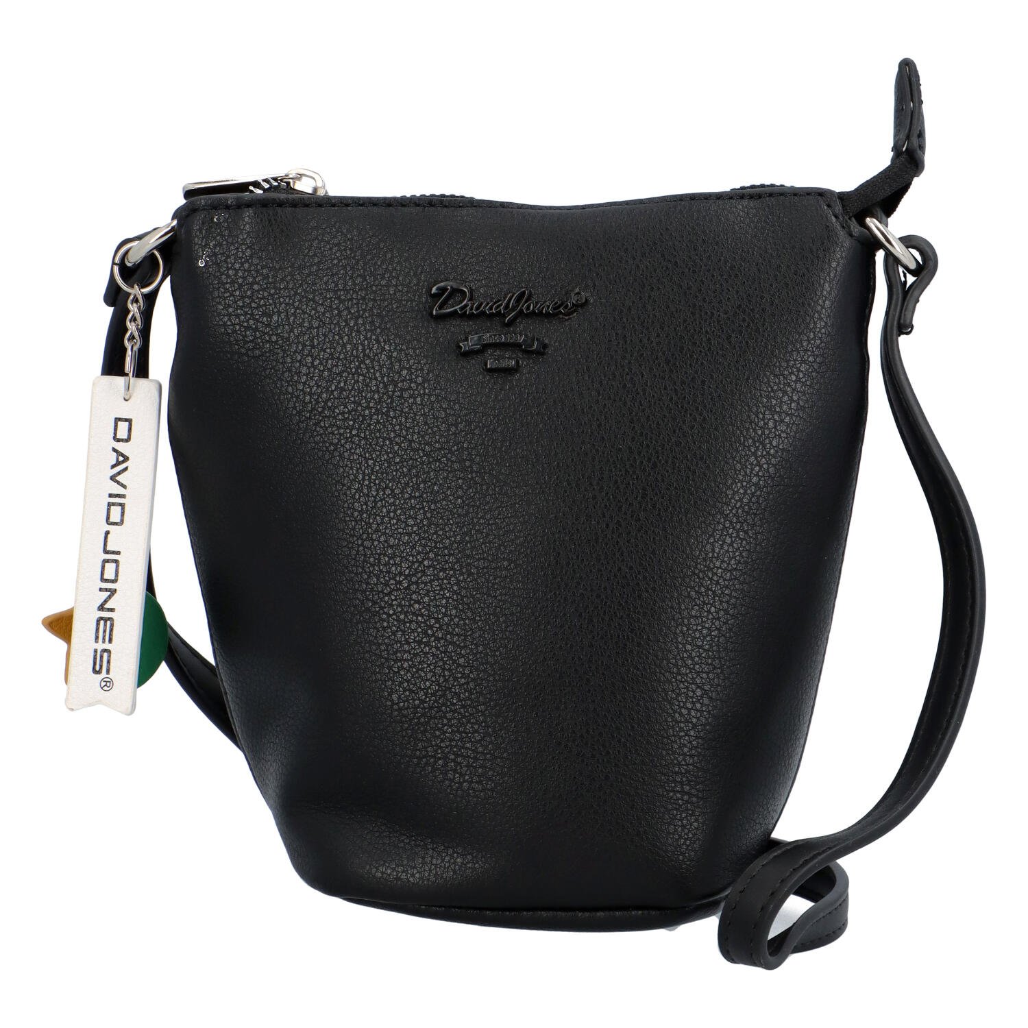 Dámska crossbody kabelka čierna - David Jones Valerie