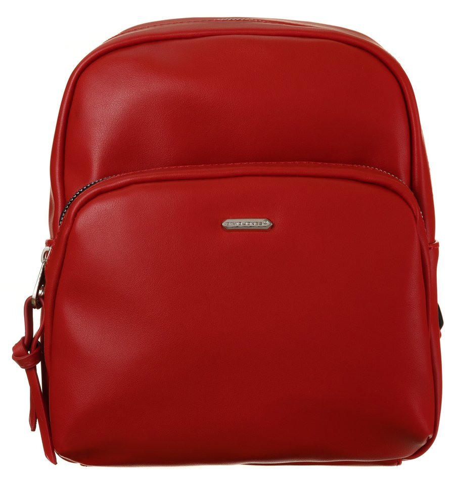 Dámsky mestský batôžtek červený - David Jones Rein