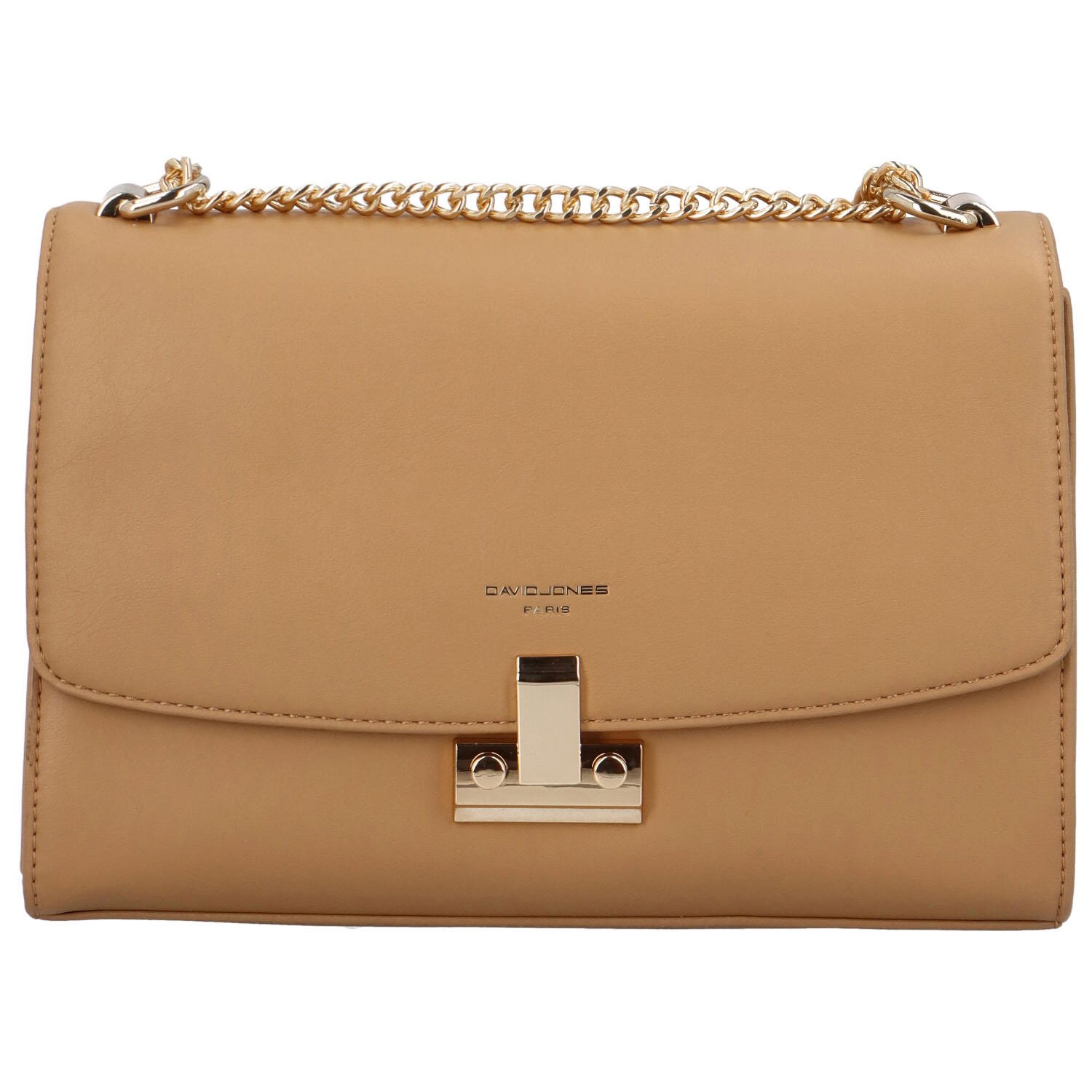 Dámska crossbody kabelka camel - David Jones Paige