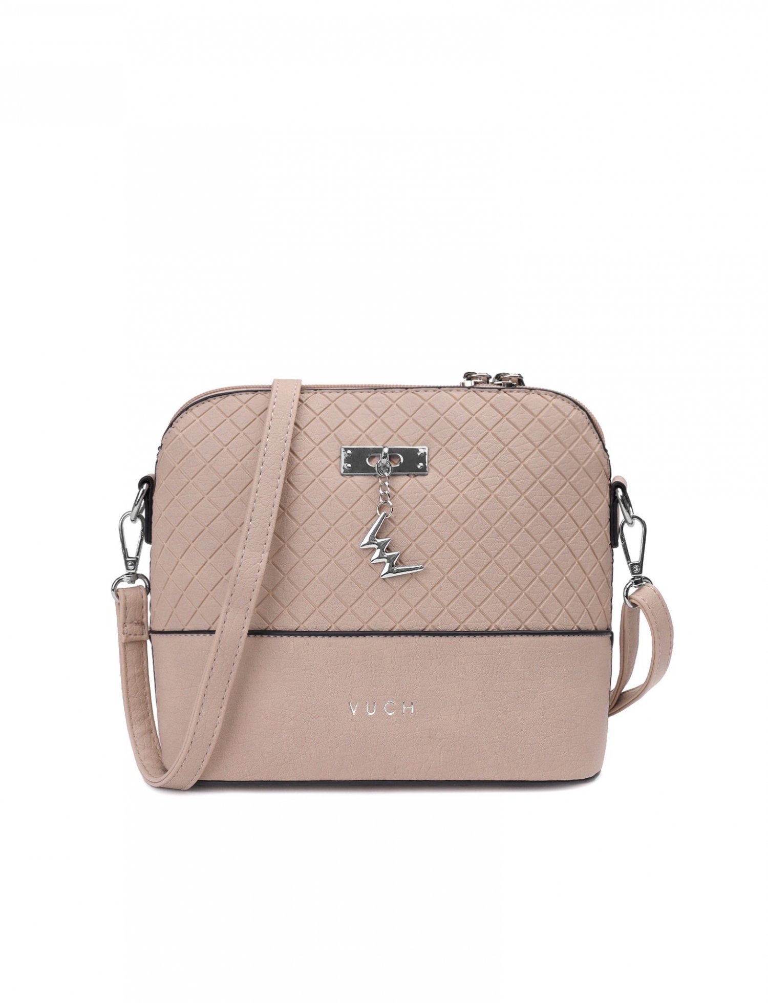 Dámska crossbody kabelka béžová - Vuch Cara Beige