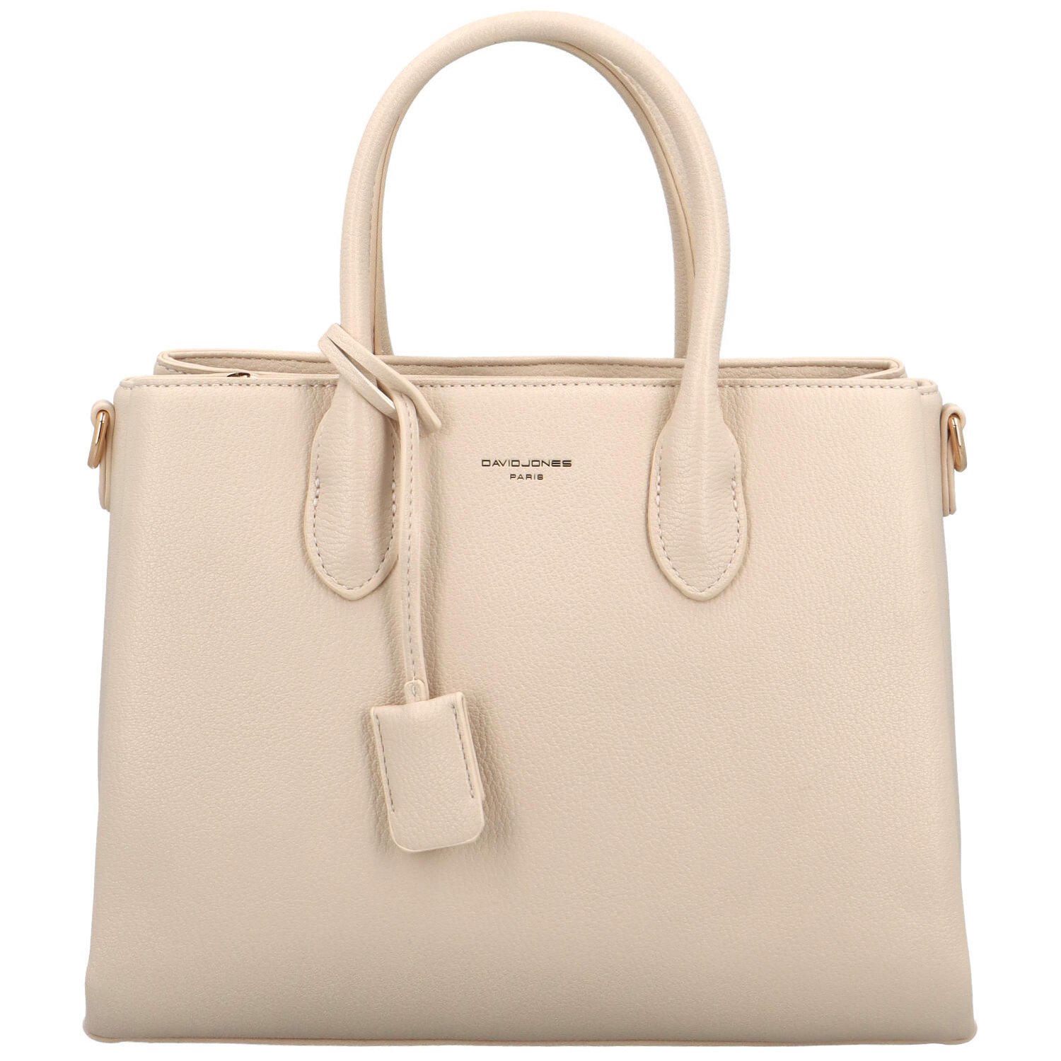 Dámska kabelka do ruky krémová - David Jones Seanah 