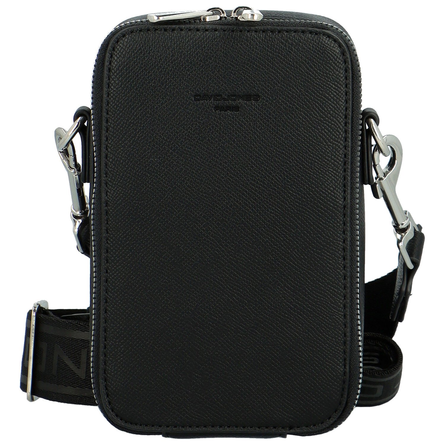 Dámska crossbody kabelka čierna - David Jones Perzida