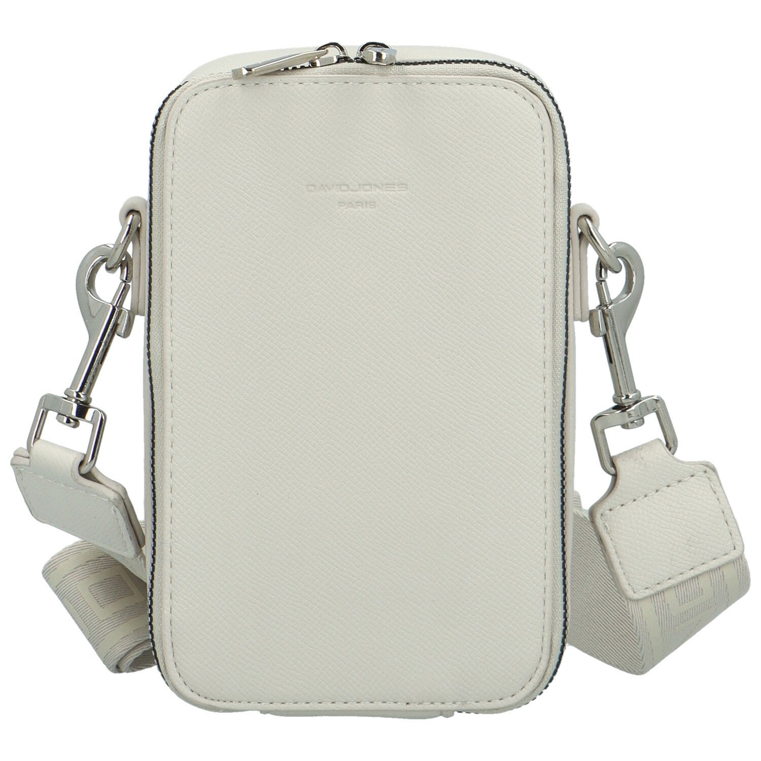 Dámska crossbody kabelka krémová - David Jones Perzida