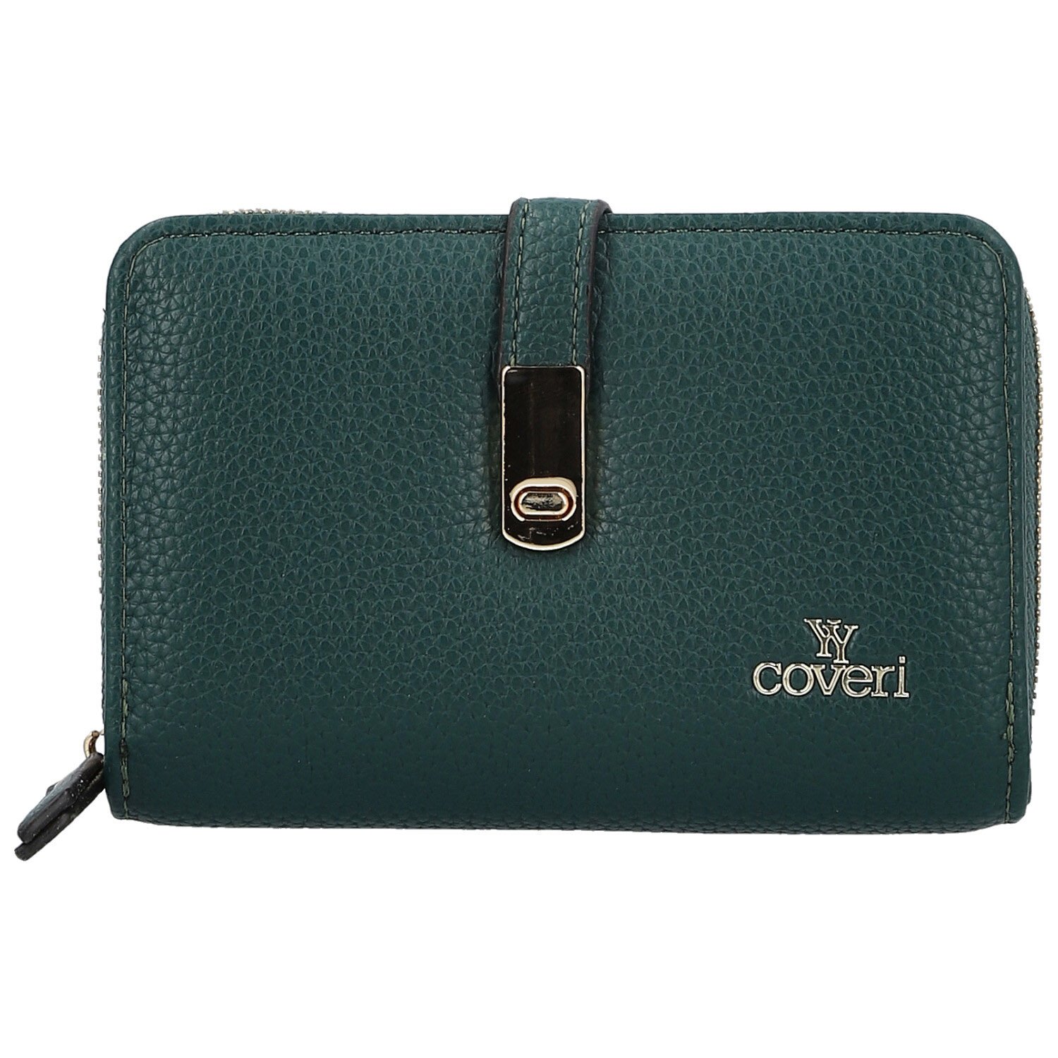 Dámska peňaženka tmavo zelená - Coveri Leroy