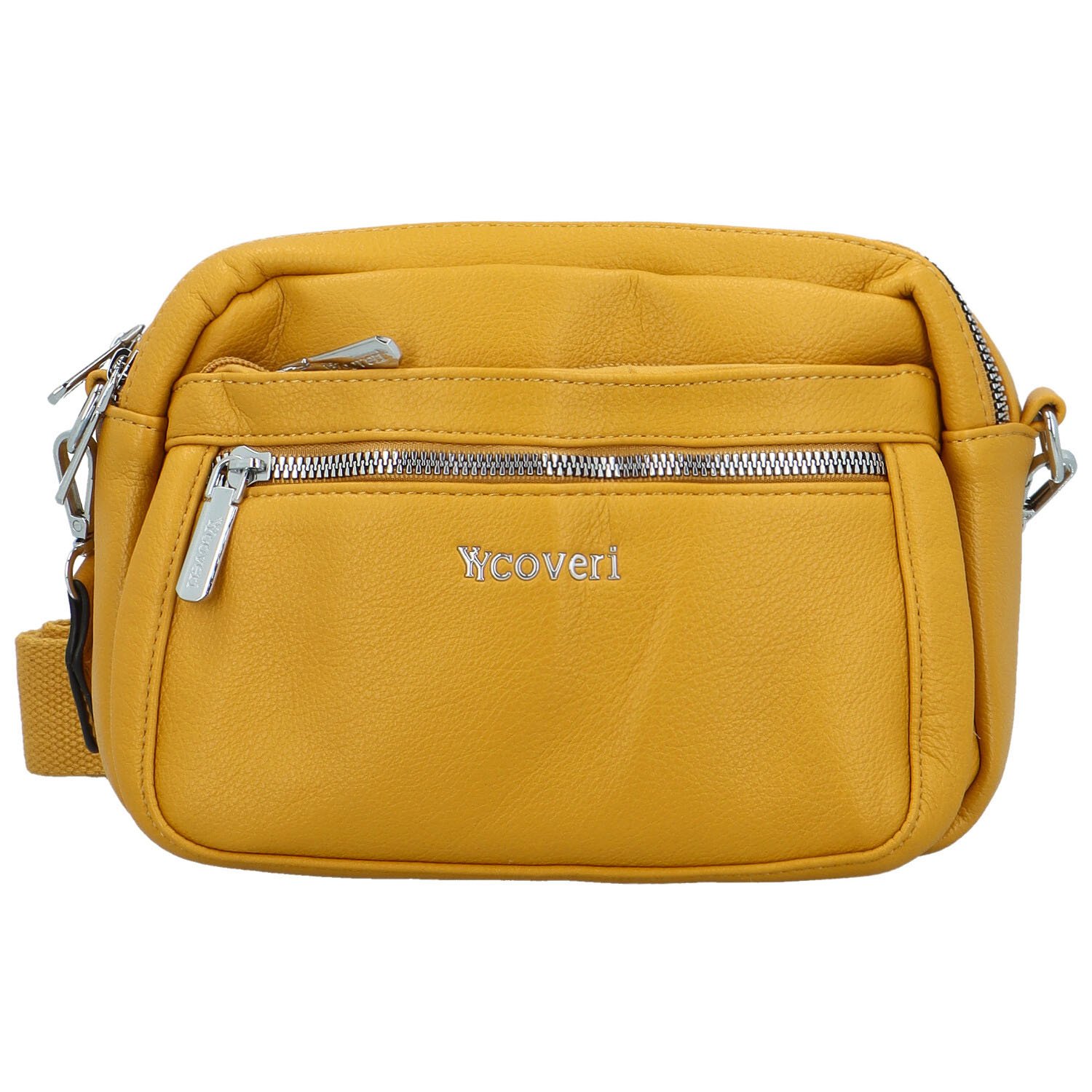 Dámska crossbody kabelka žltá - Coveri Bricky new