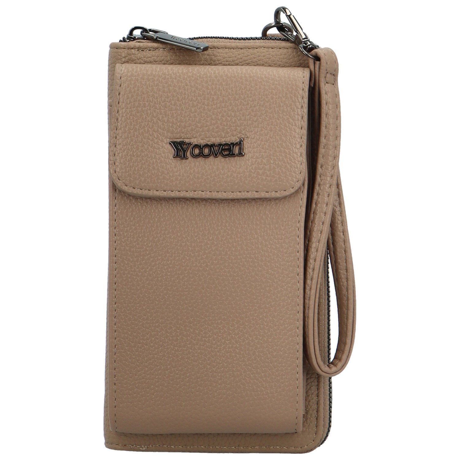 Dámske crossbody vrecko tmavobéžové - Coveri Vivika