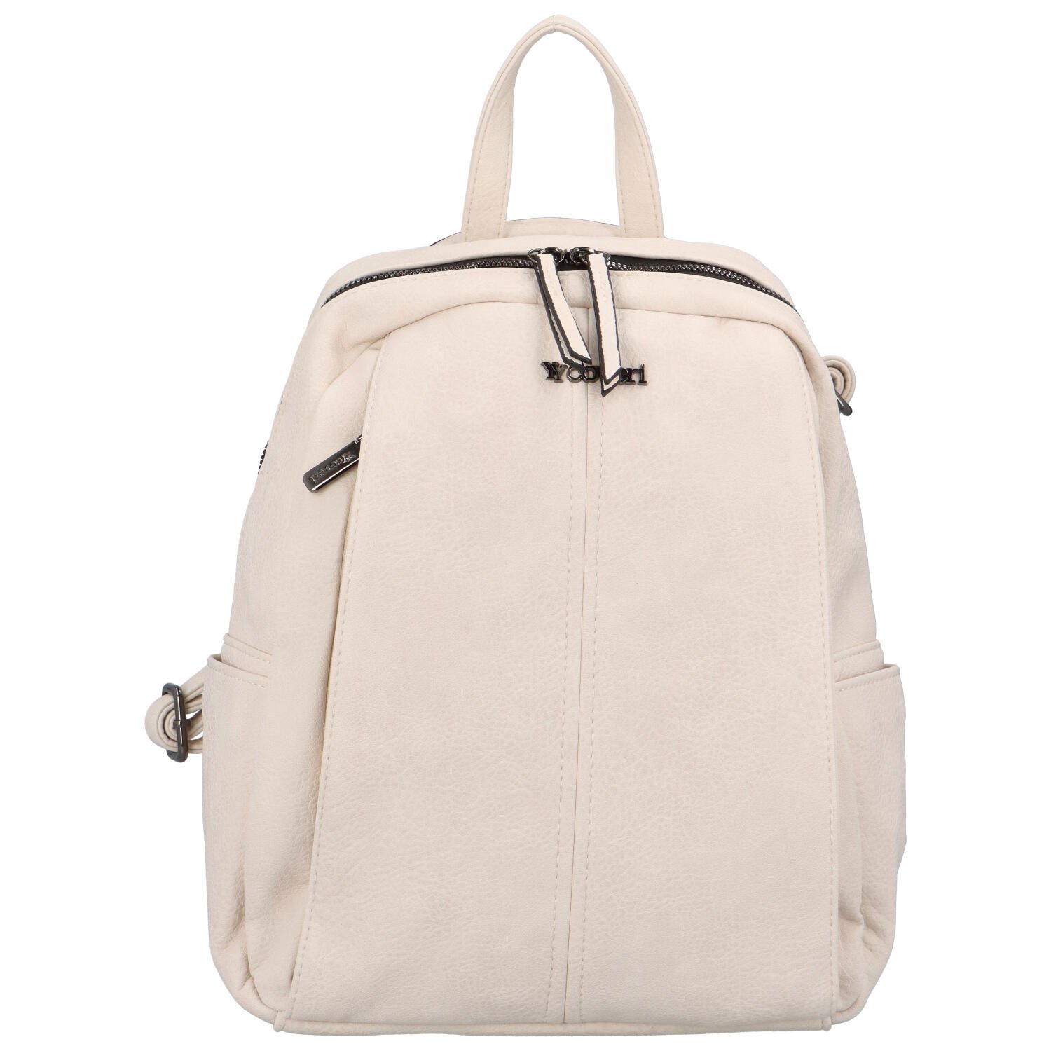 Jednoduchý dámsky kabelko/batoh Olívie, béžová