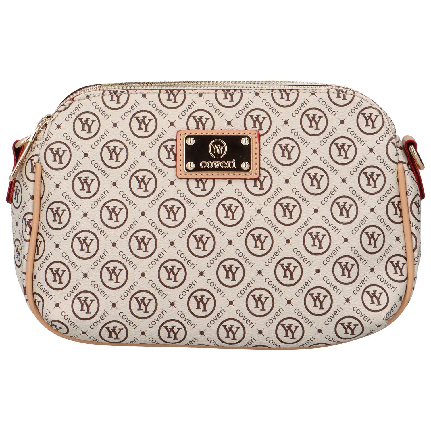 Dámska crossbody kabelka krémová - Coveri Miraya