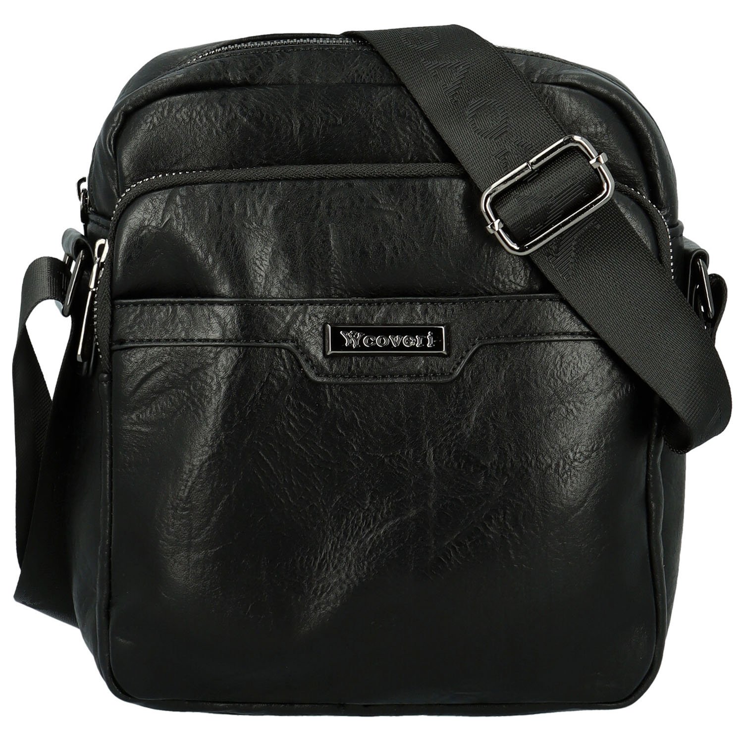 Pánska crossbody taška čierna - Coveri Kaan