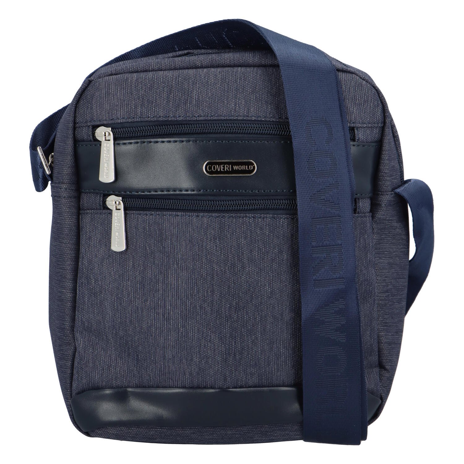 Pánska crossbody taška modrá - Coveri Limon