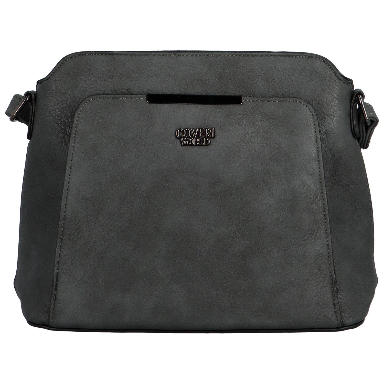 Dámska crossbody kabelka tmavo šedá - Coveri Soraya