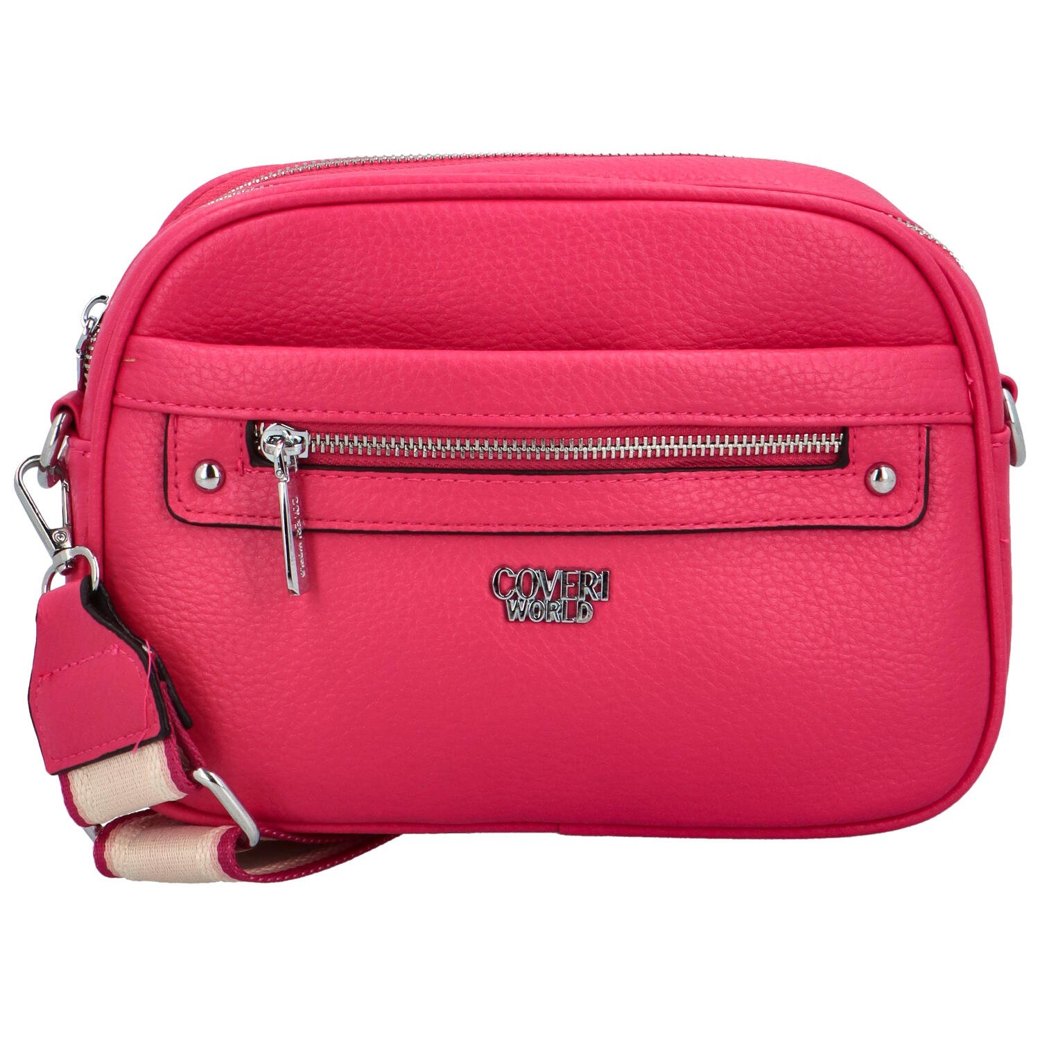 Dámska crossbody kabelka fuchsiová - Coveri Evelyn