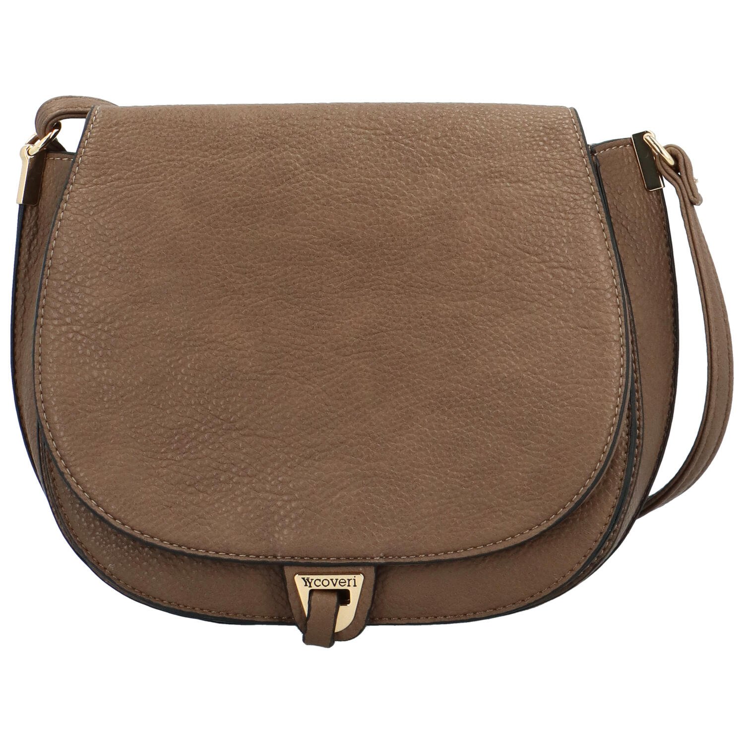 Dámska crossbody kabelka tmavohnedá - Coveri Polly