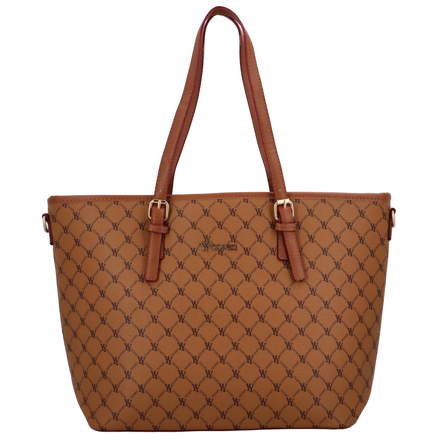 Dámska kabelka na rameno koňaková - Coveri Ofelia