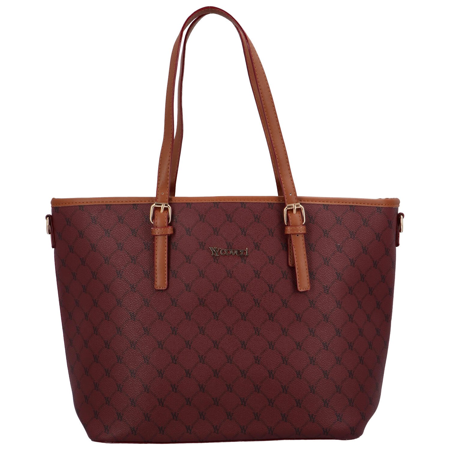 Dámska kabelka na rameno vínová - Coveri Ofelia