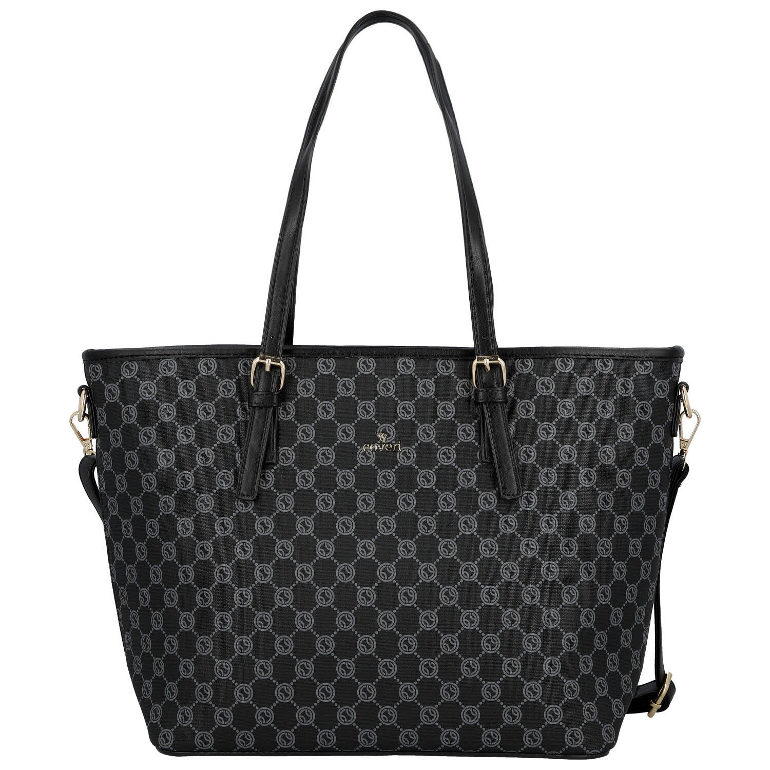 Dámska kabelka cez rameno čierna - Coveri Alma