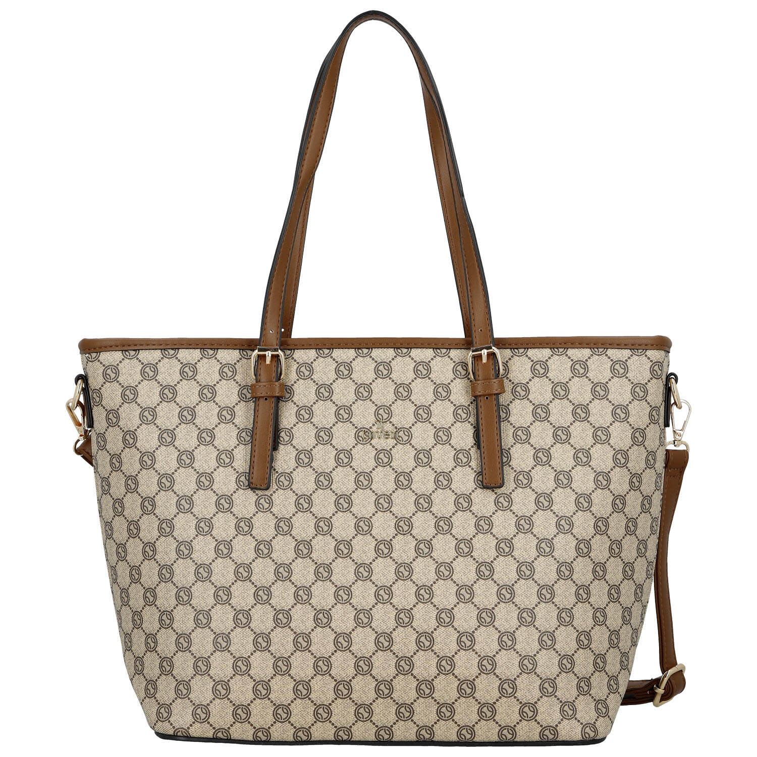 Dámska kabelka cez rameno hnedá - Coveri Alma