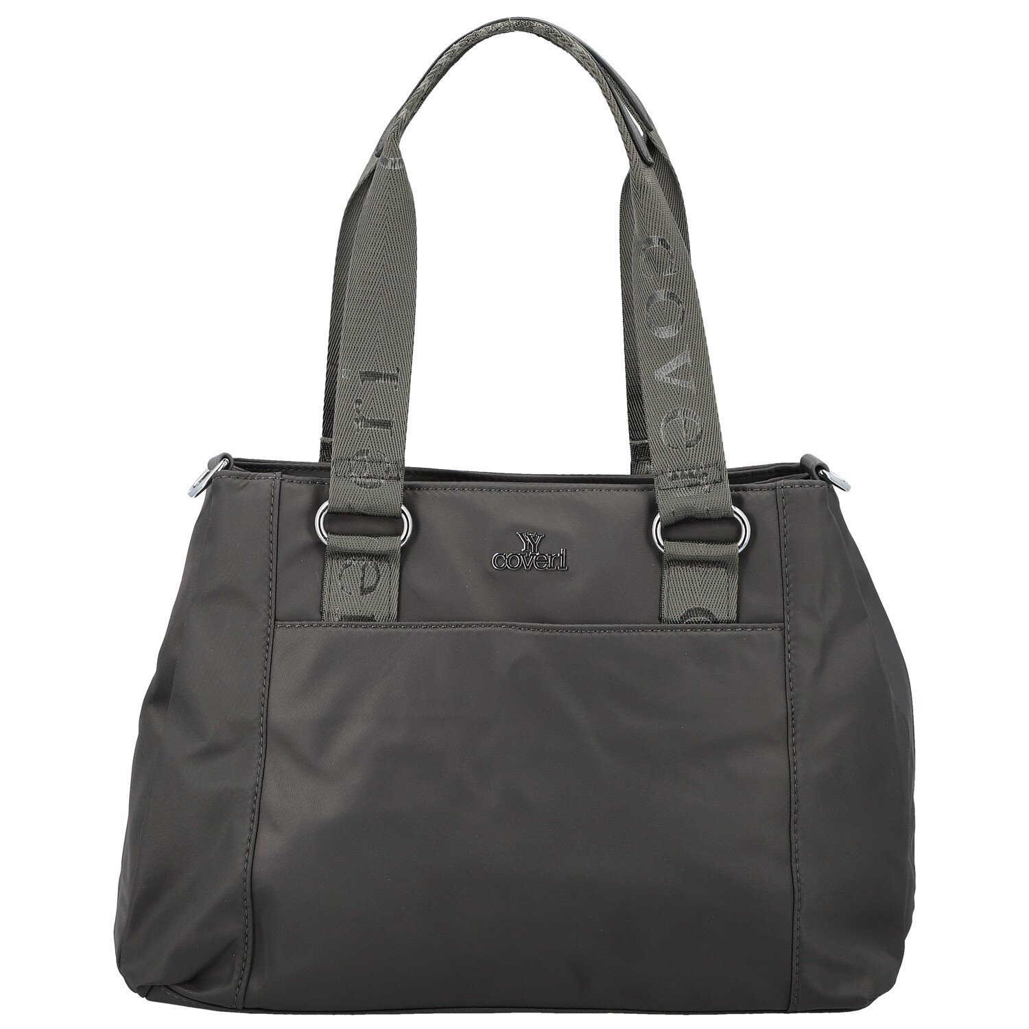 Dámska kabelka do ruky tmavo šedá - Coveri Fabricie