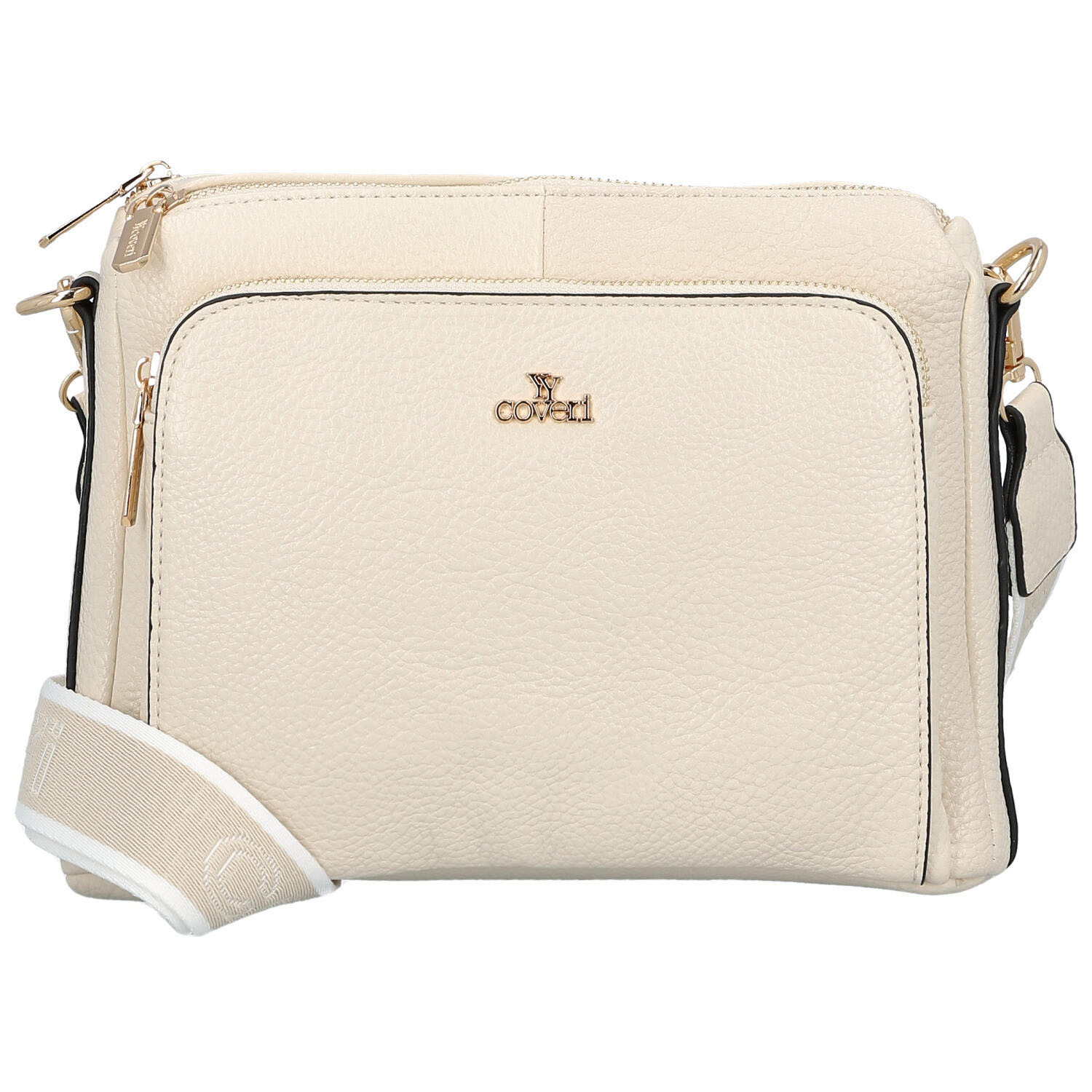 Dámska crossbody kabelka krémová - Coveri Vangeli