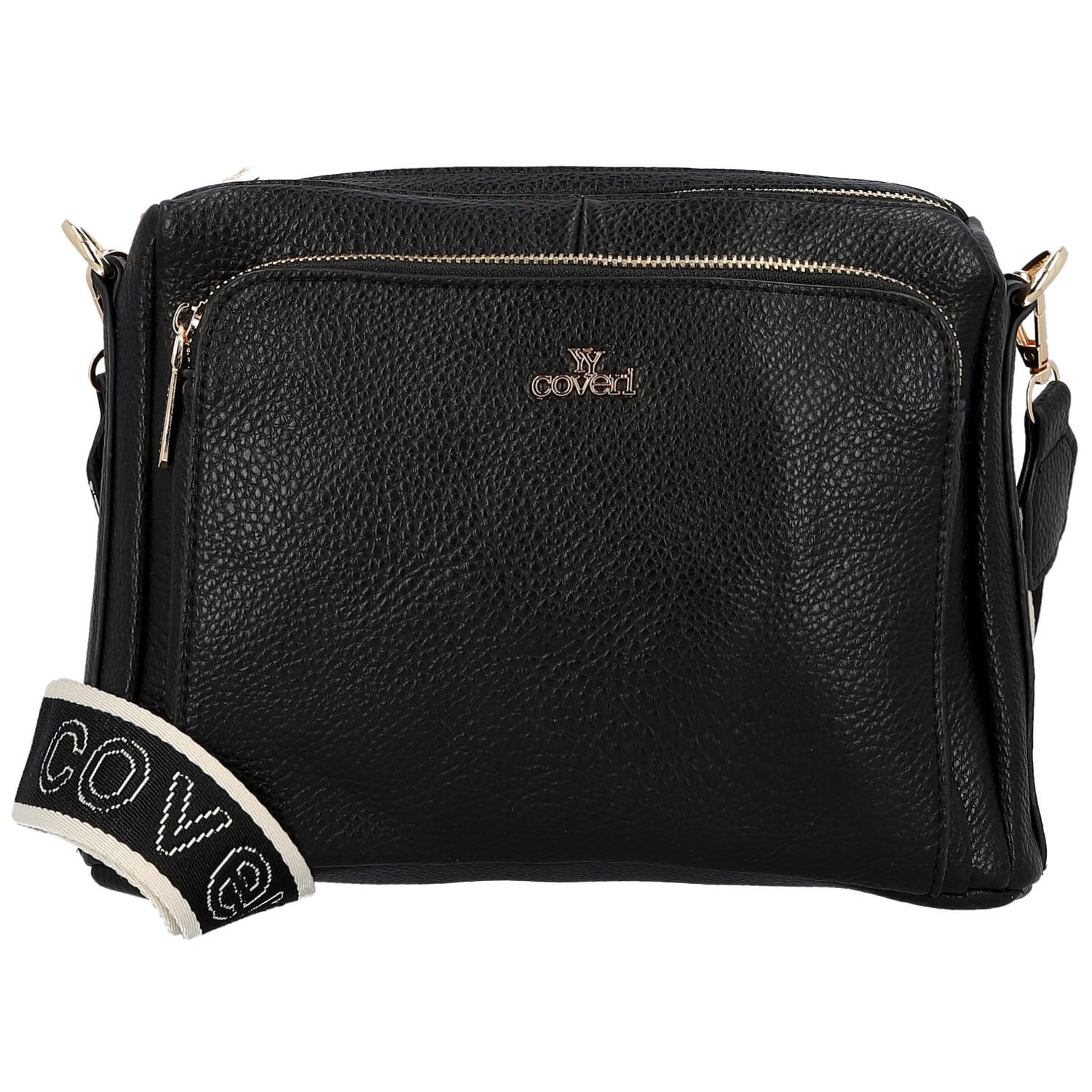 Dámska crossbody kabelka čierna - Coveri Vangeli