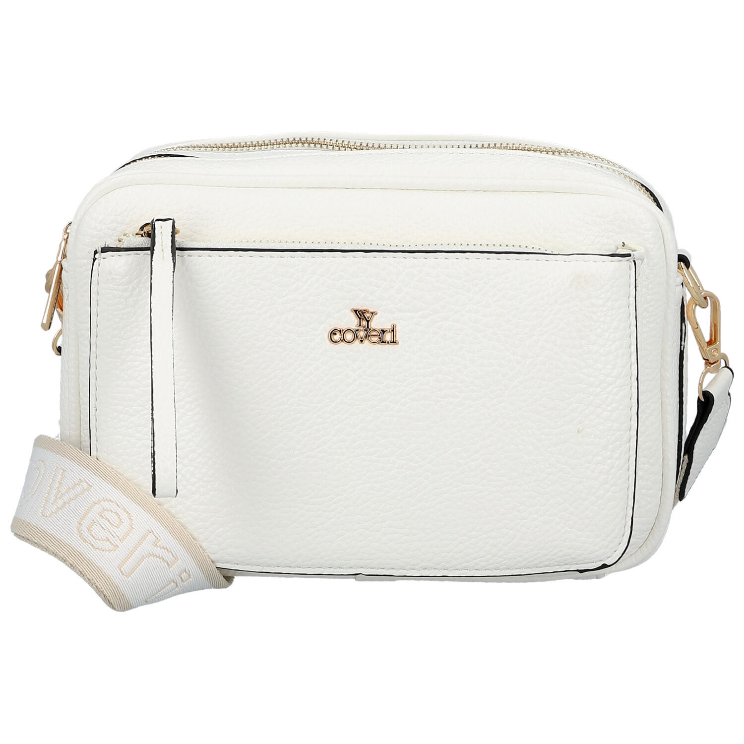 Dámska crossbody kabelka biela - Coveri Flori