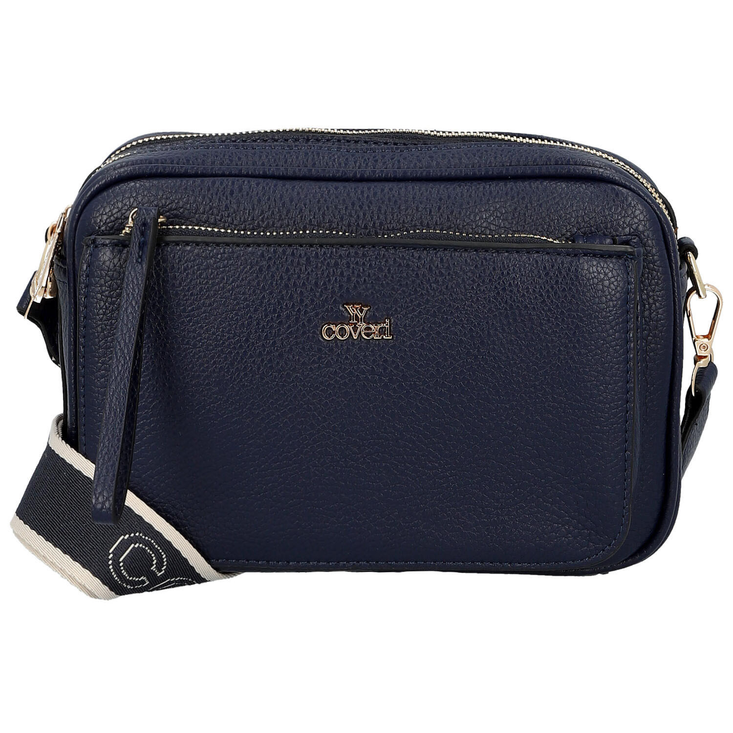 Dámska crossbody kabelka tmavo modrá - Coveri Flori