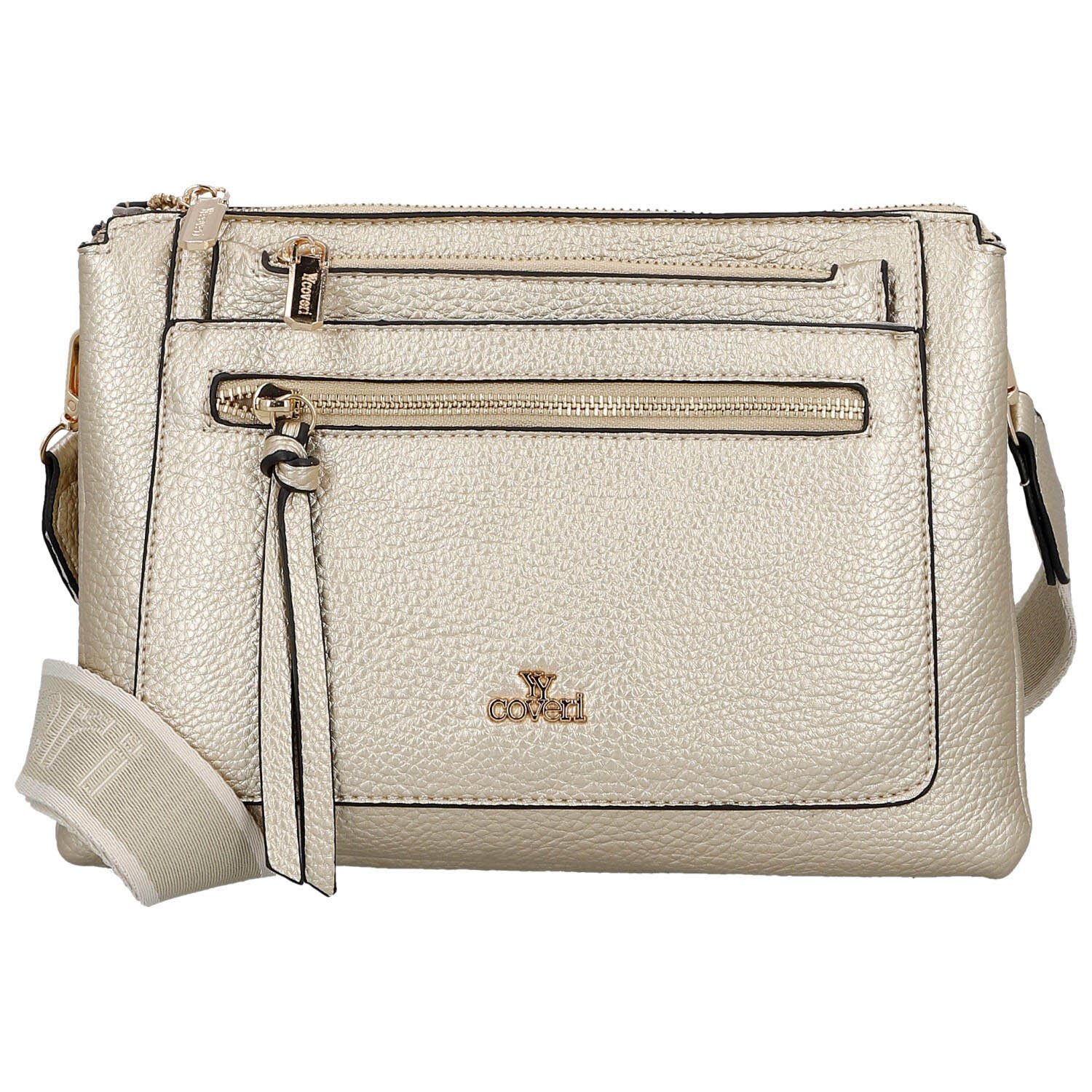 Dámska crossbody kabelka zlatá - Coveri Kloe