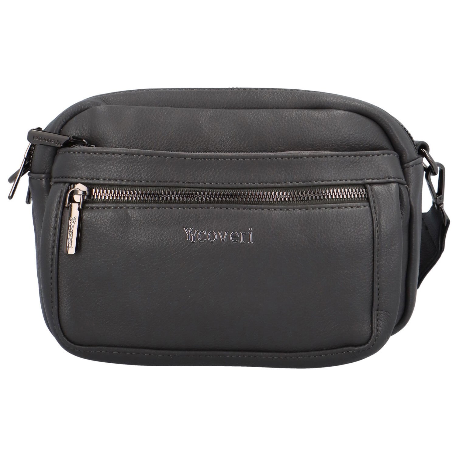 Dámska crossbody kabelka šedá - Coveri Bricky