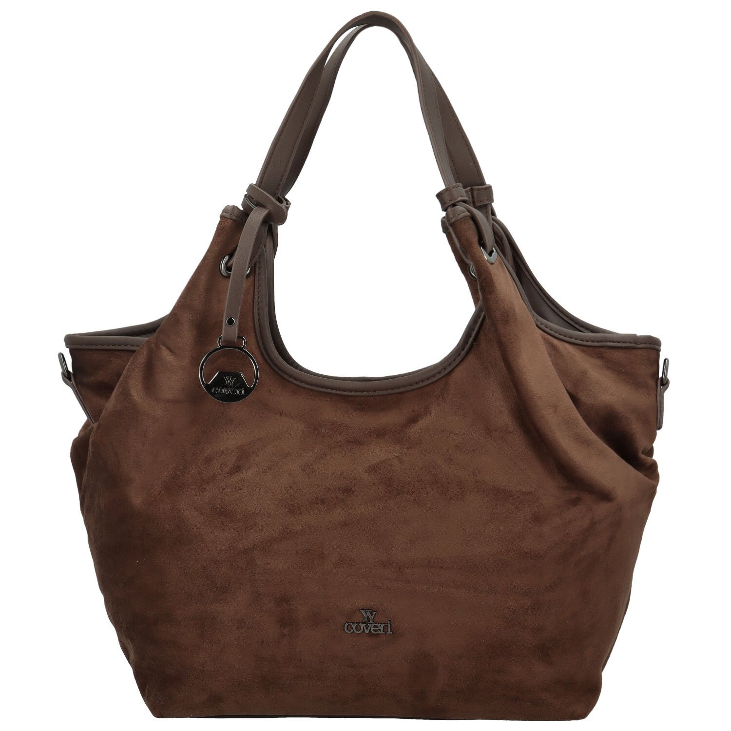 Dámska kabelka na rameno coffee - Coveri Darcy