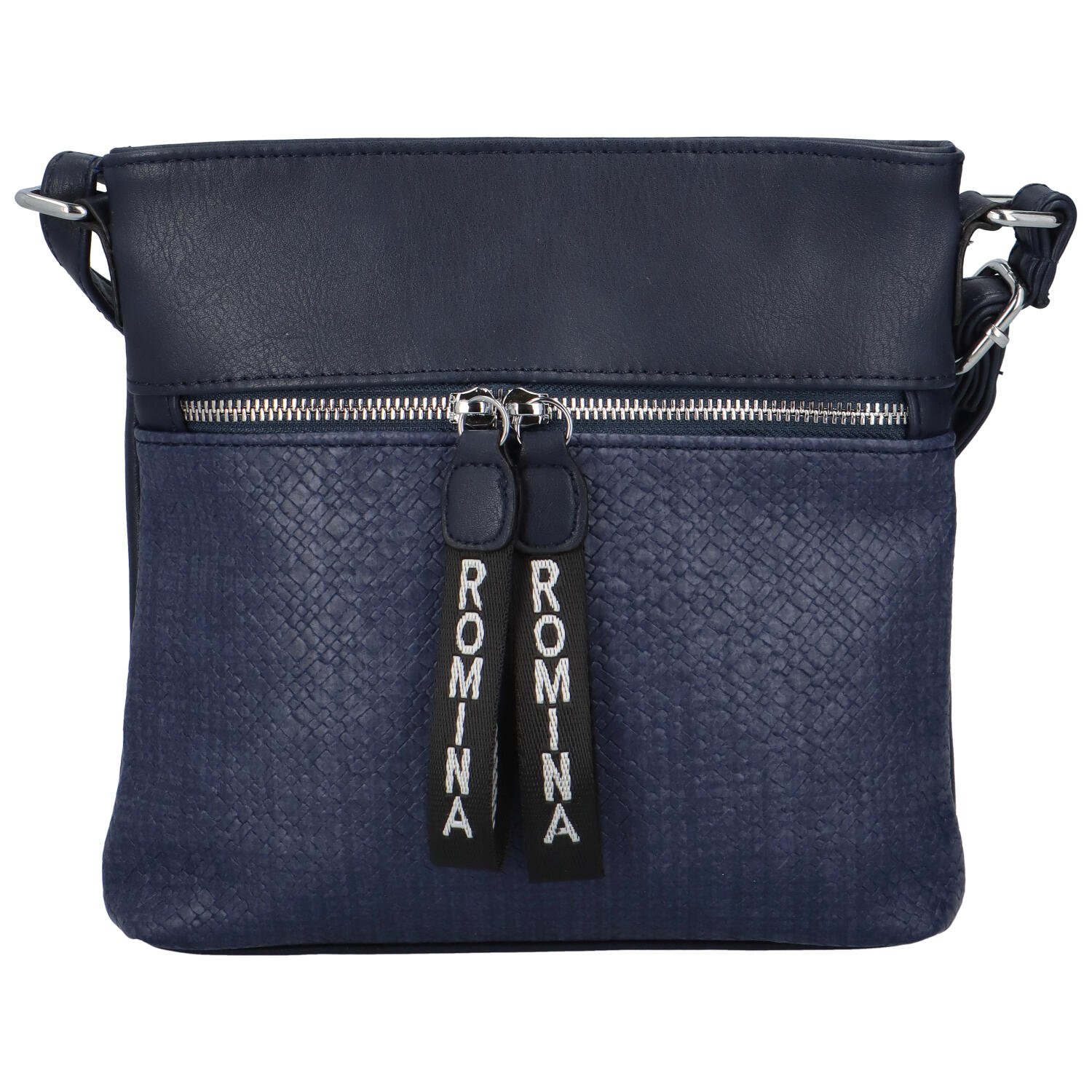 Dámska crossbody kabelka tmavo modrá - Romina Dekora