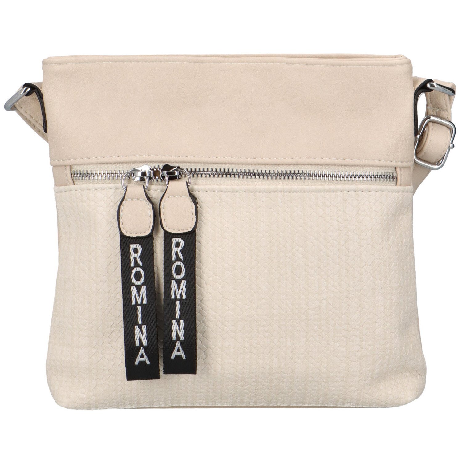 Dámska crossbody kabelka svetlo béžová - Romina Dekora