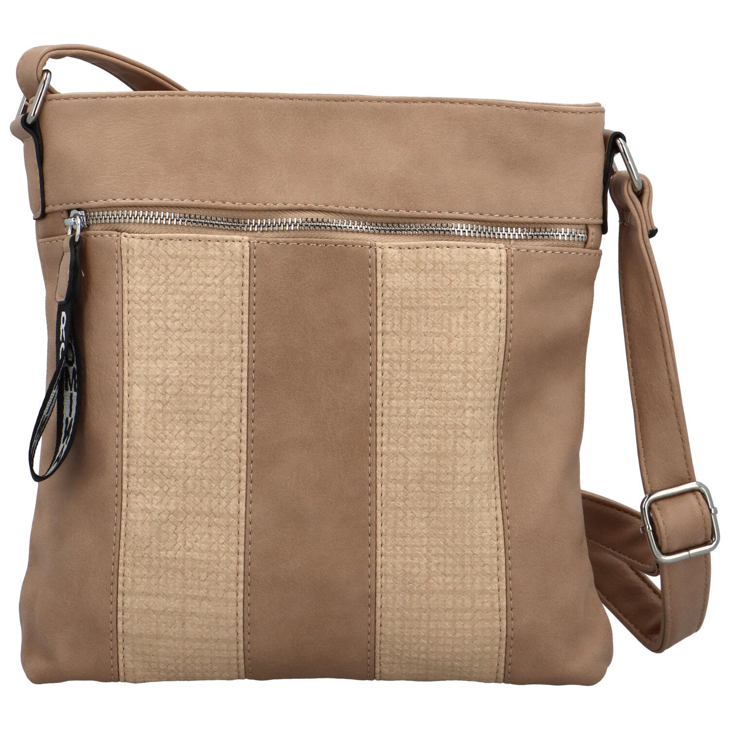 Dámska crossbody svetlohnedá - Romina & Co Bags Meschinia 