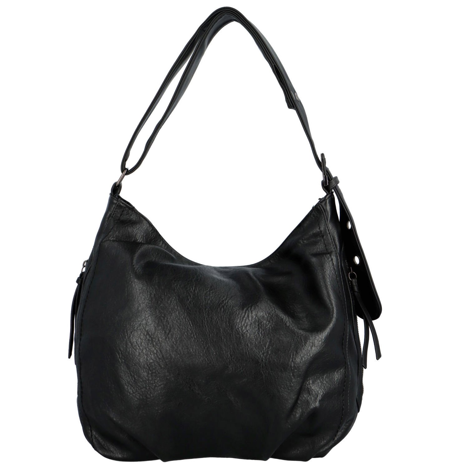 Dámska kabelka cez rameno čierna - Romina & Co Bags Corazon