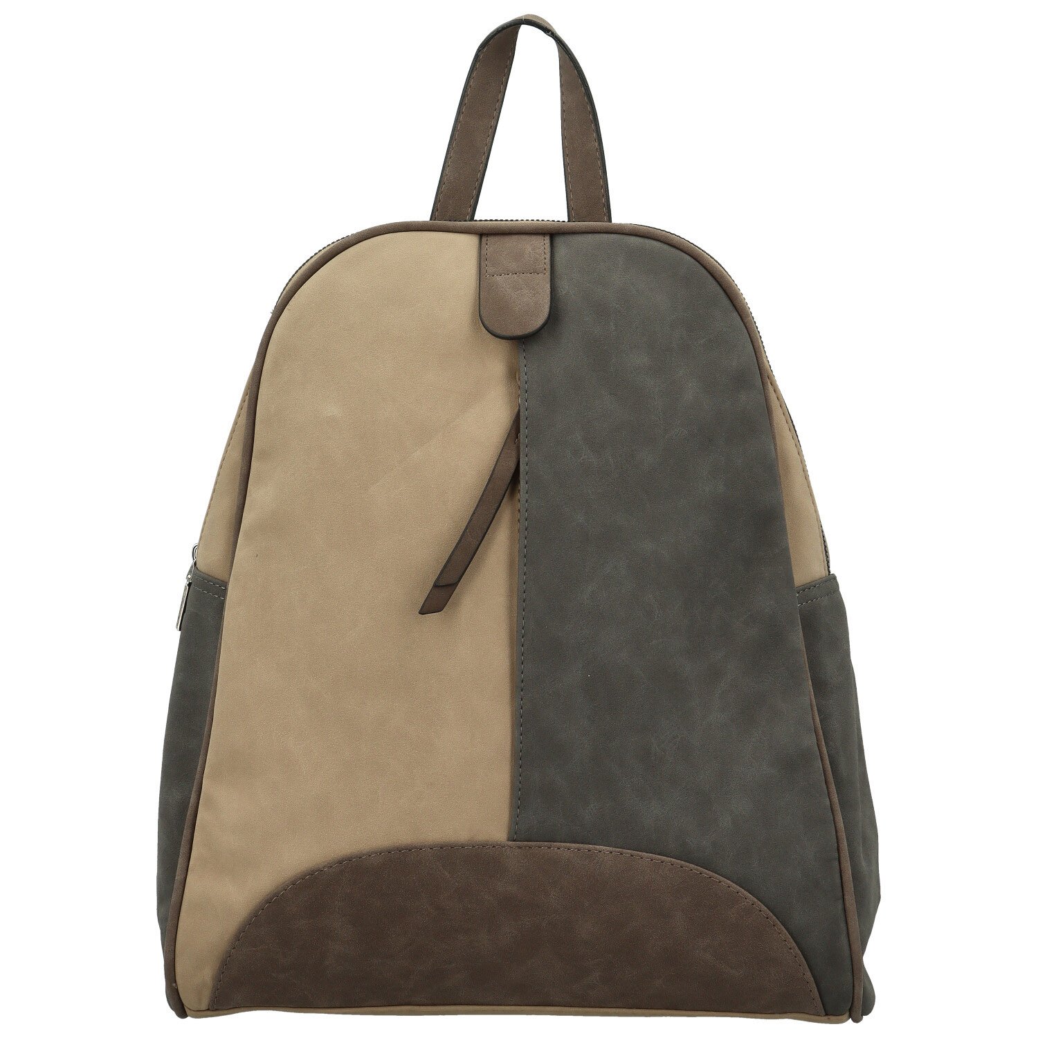 Dámsky kabelko/batôžtek béžovo/sivý - Paolo bags Kavaya
