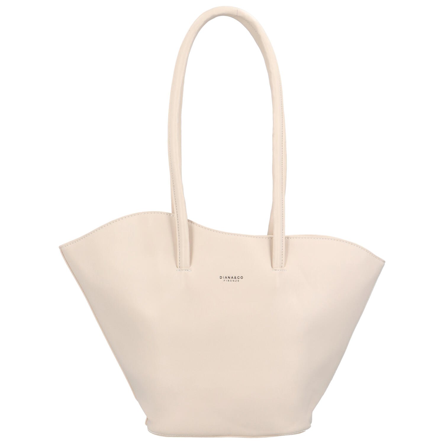 Dámska kabelka cez plece svetlobéžová - DIANA & CO Barbarra