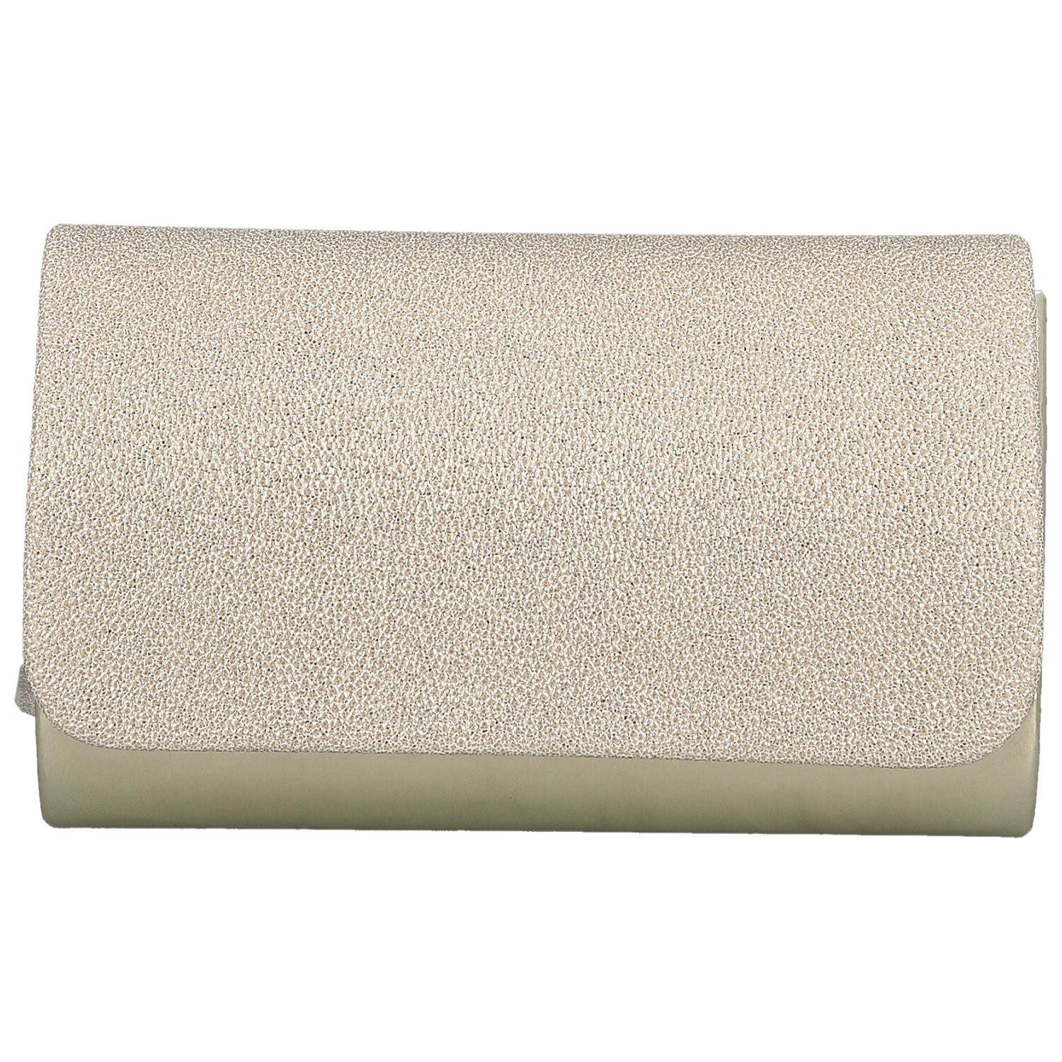 Dámska listová kabelka zlatá - Delami Estyna