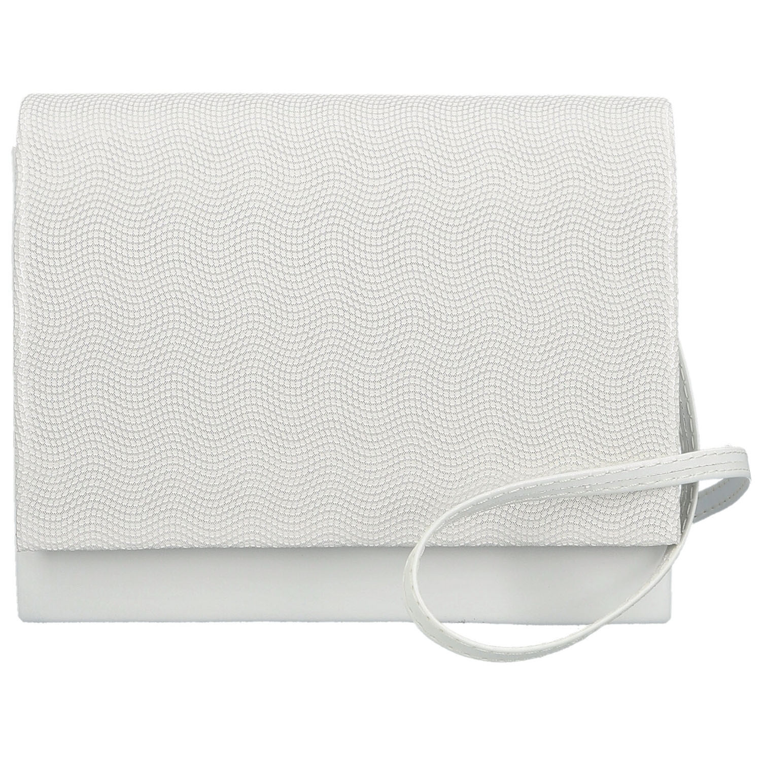 Dámska listová kabelka biela - Delami Kelis 2