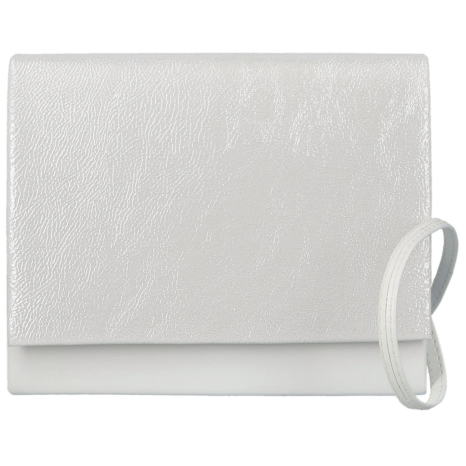 Dámska listová kabelka biela - Delami Kelis 1 