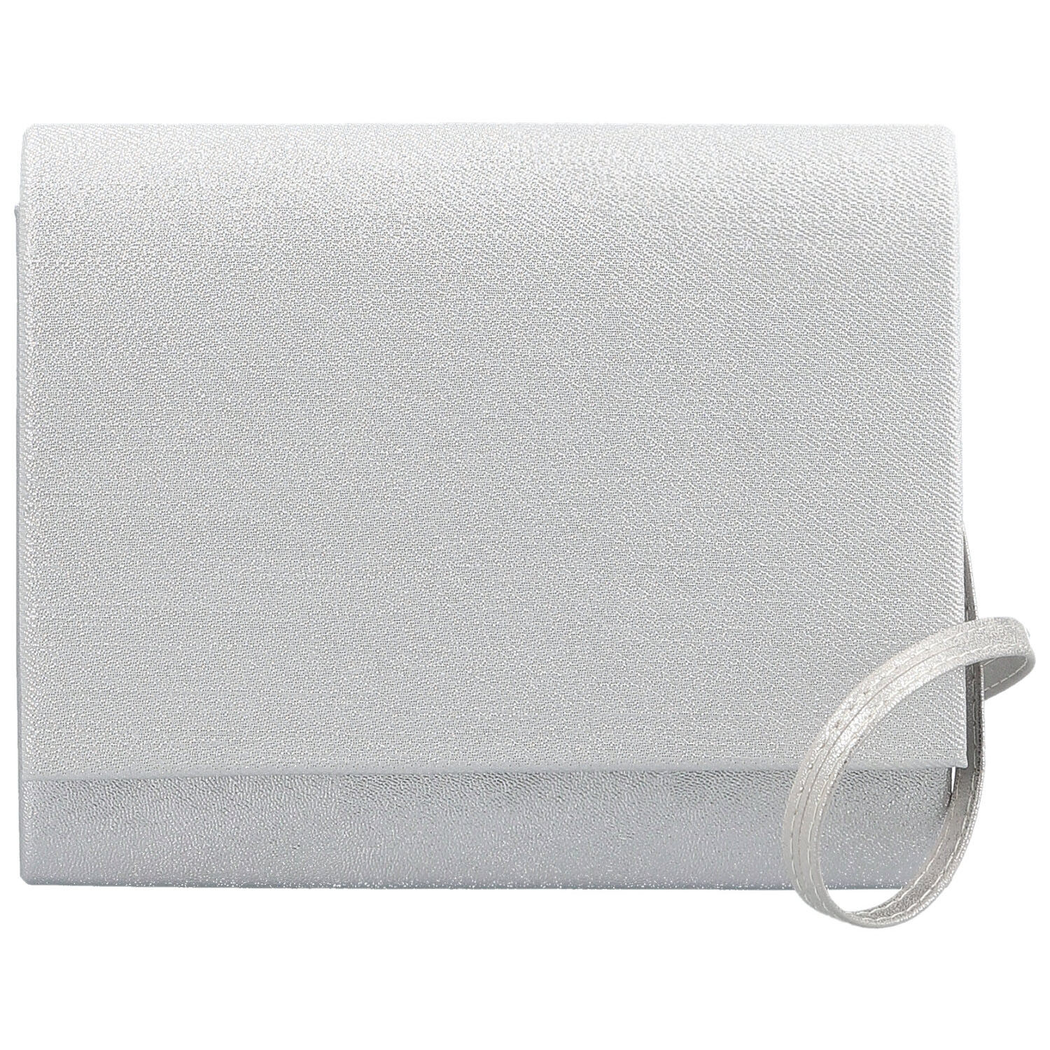 Dámska listová kabelka svetlo strieborná - Delami Kelis