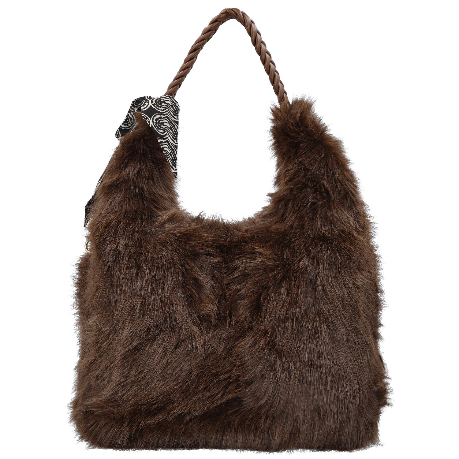 Dámska kabelka do ruky tmavo hnedá - Firenze Amélie