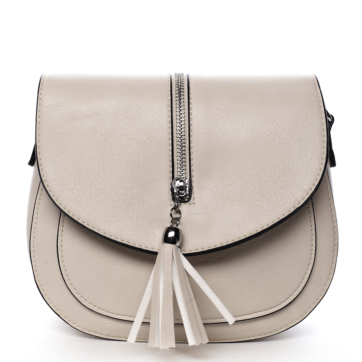 Dámska crossbody kabelka béžová - Romina & Co Bags Vaia
