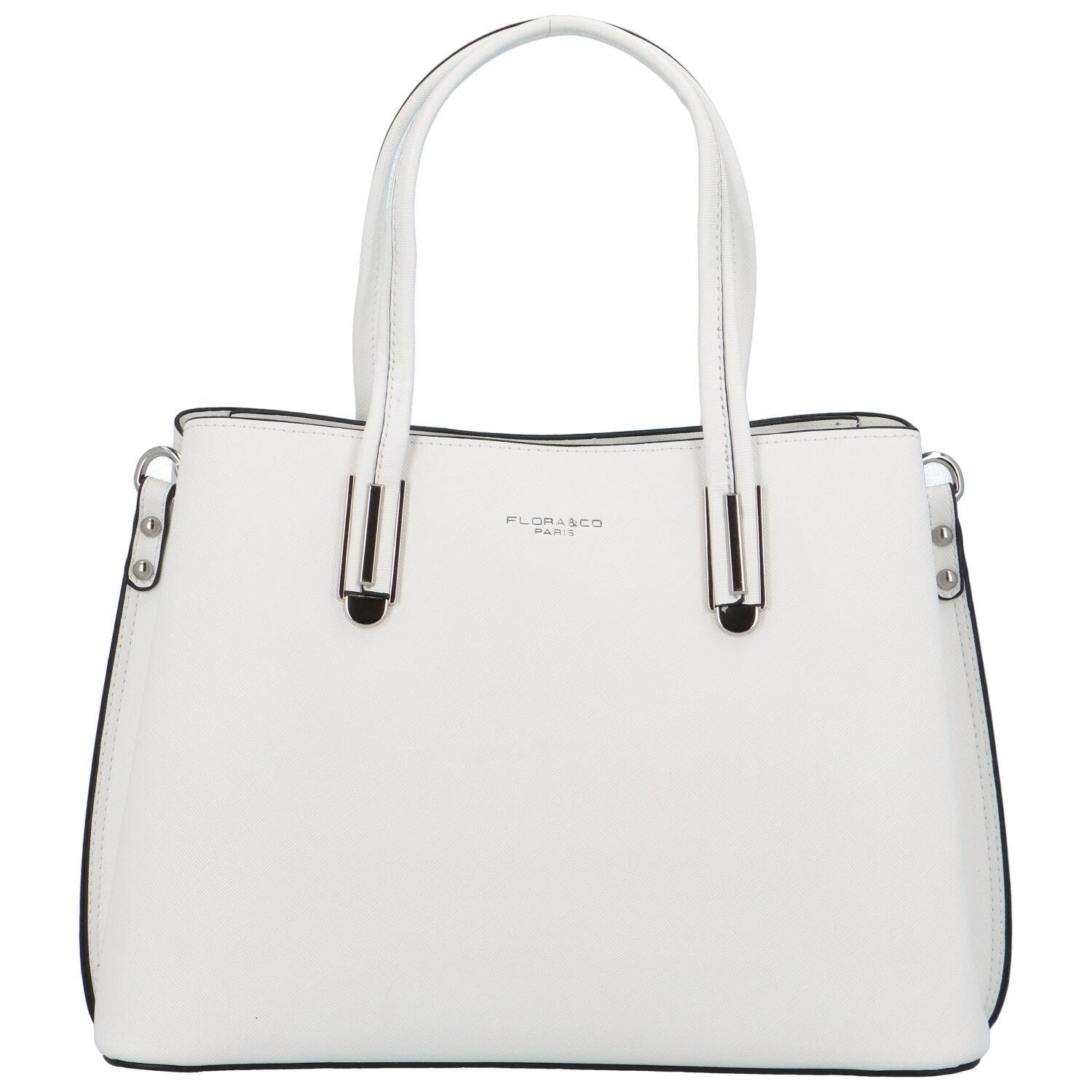 Dámska kabelka do ruky biela - FLORA&CO Sianne