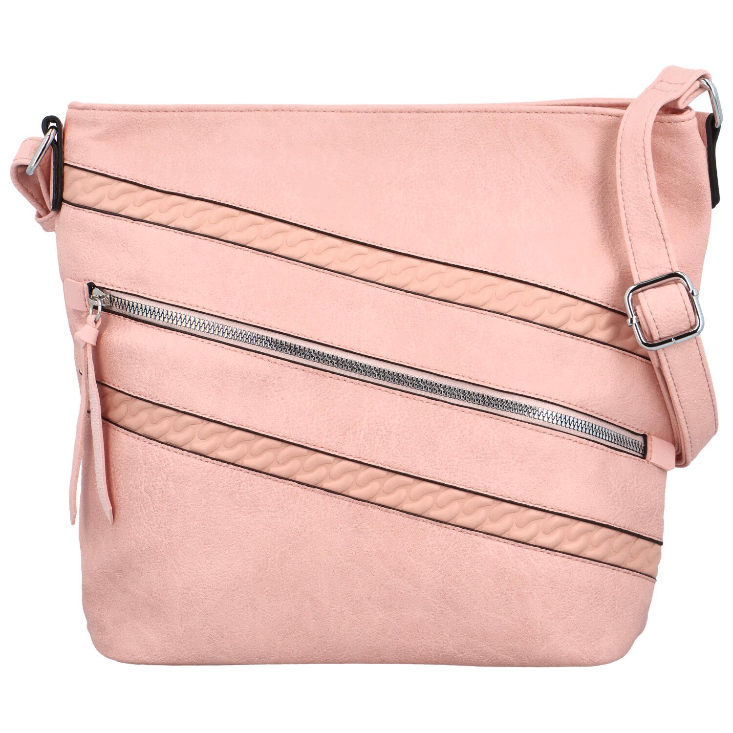 Dámska crossbody kabelka ružová - Firenze Kajlla