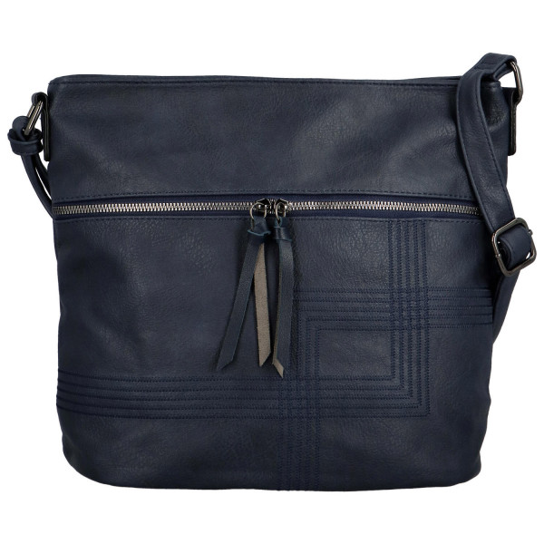 Dámska crossbody kabelka tmavomodrá - Firenze Edina