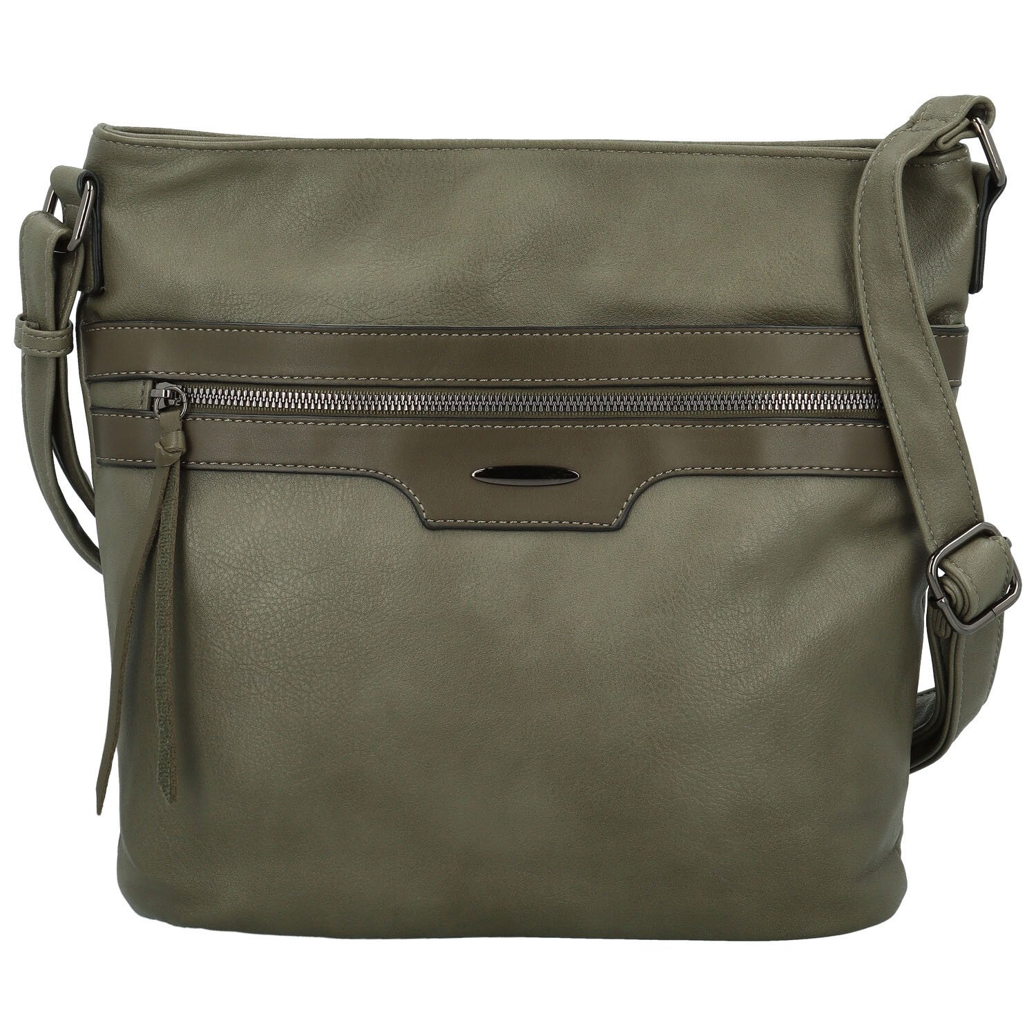 Dámska crossbody kabelka tmavo zelená - Firenze Shira