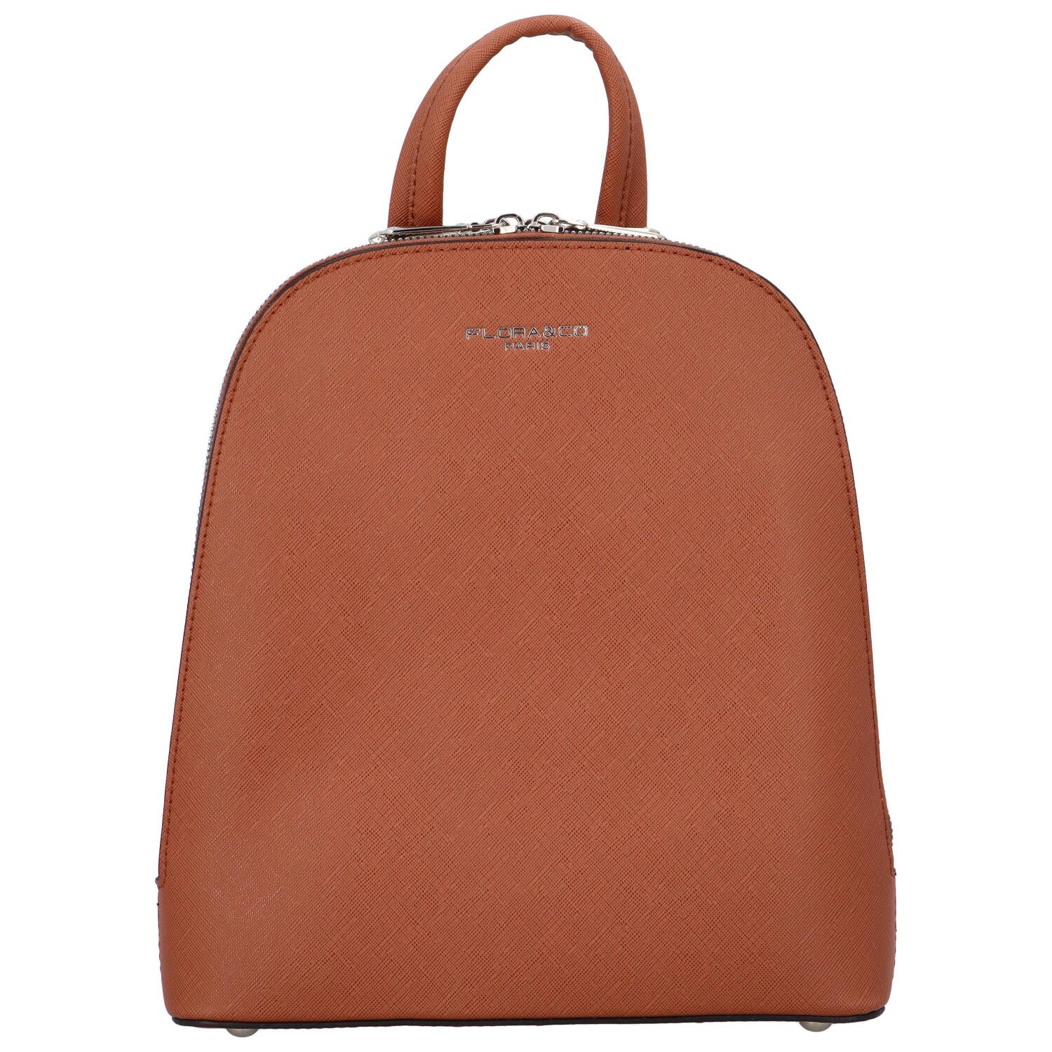 Dámsky moderný batôžtek hnedý - FLORA&CO Eliane