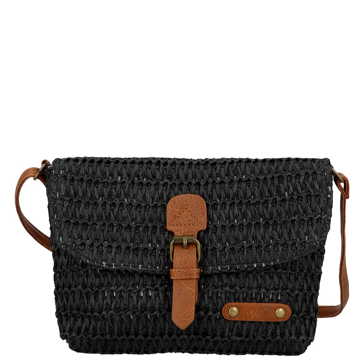 Dámska crossbody kabelka čierna - Firenze Sina