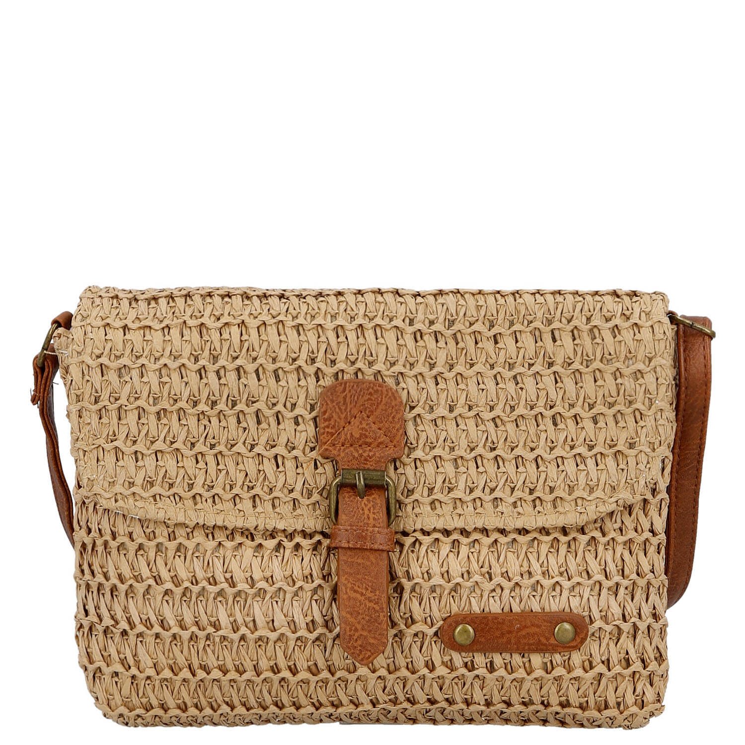 Dámska crossbody kabelka béžová - Firenze Sina