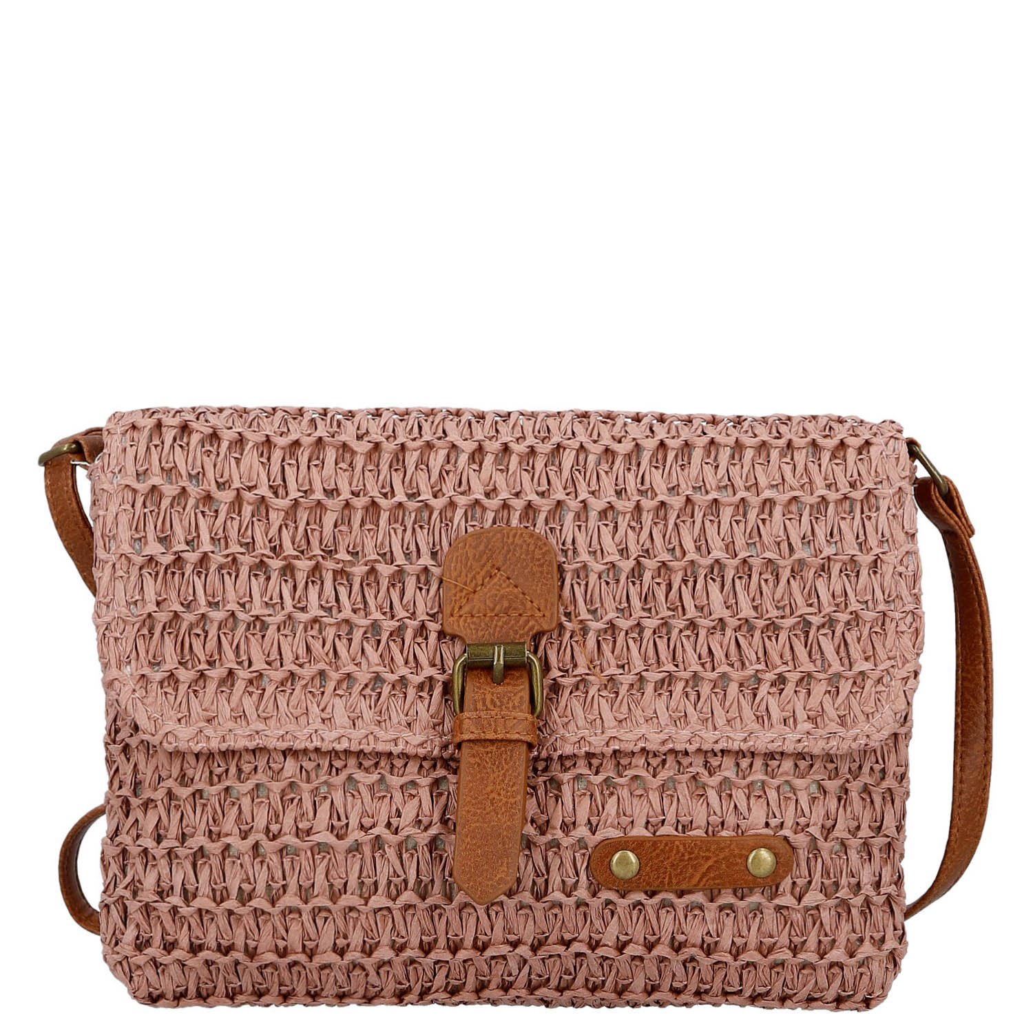 Dámska crossbody kabelka ružová - Firenze Sina