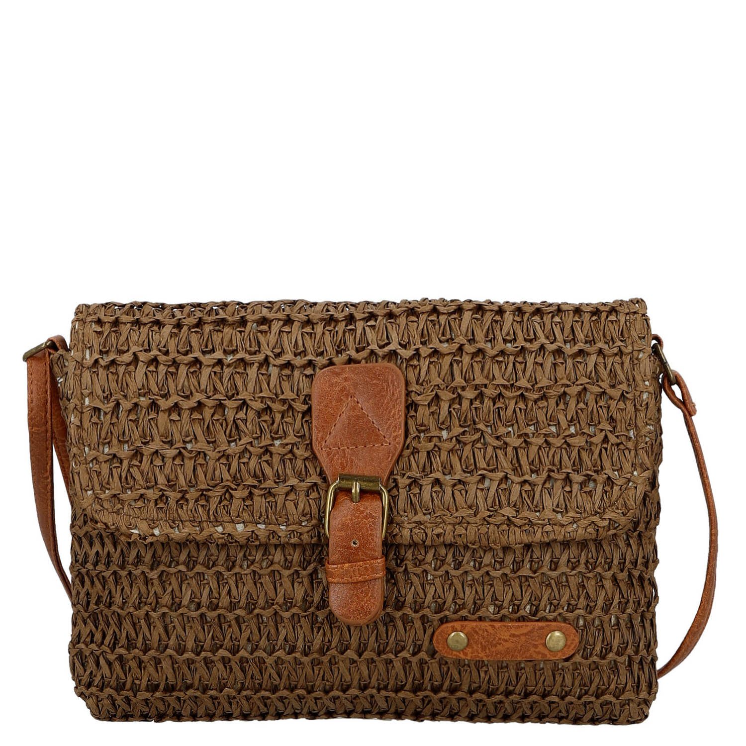 Dámska crossbody kabelka hnedá - Firenze Sina